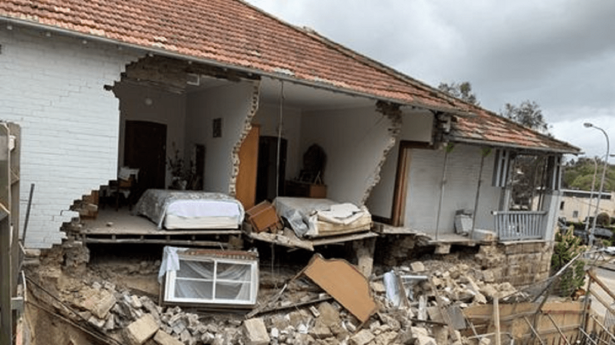 Bondi House Collapse