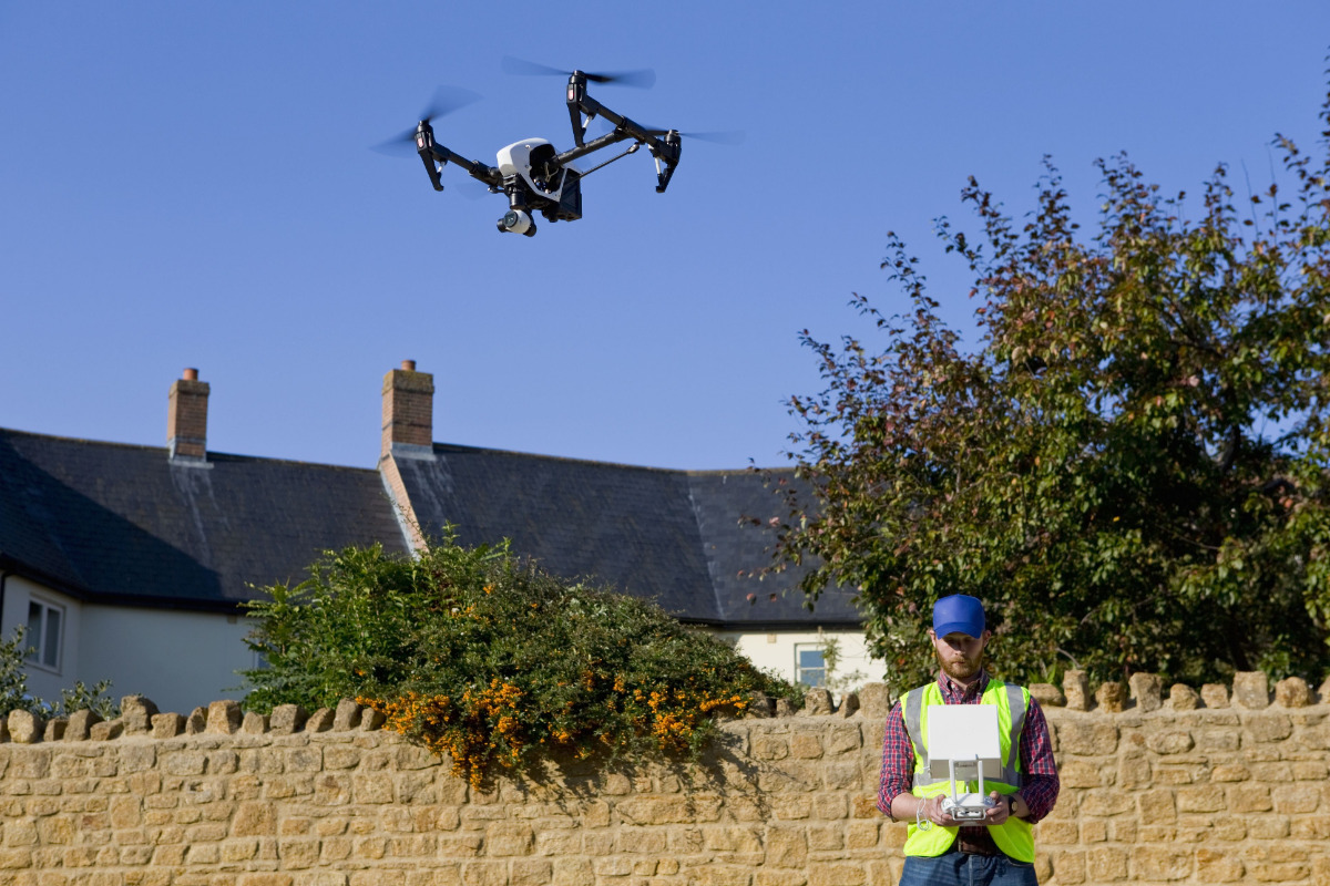 drone survey inspection