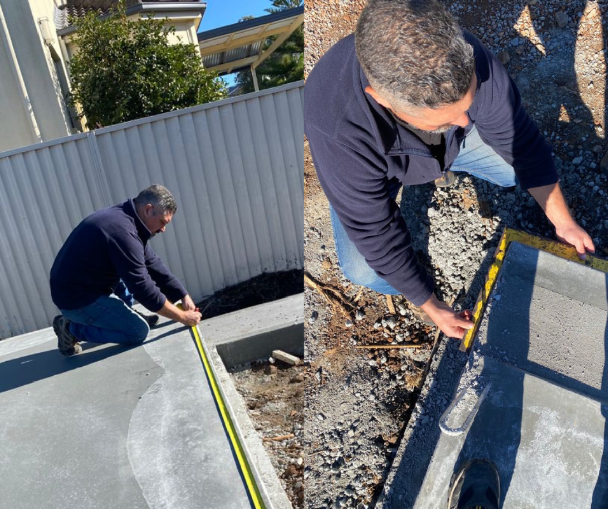 concrete slab inspectionn